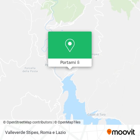 Mappa Valleverde Stipes