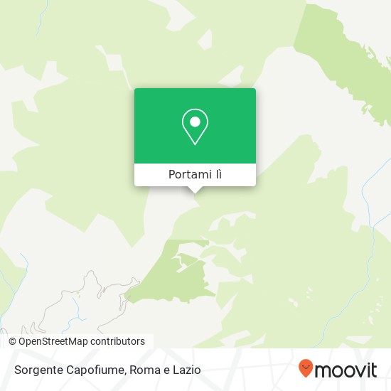 Mappa Sorgente Capofiume