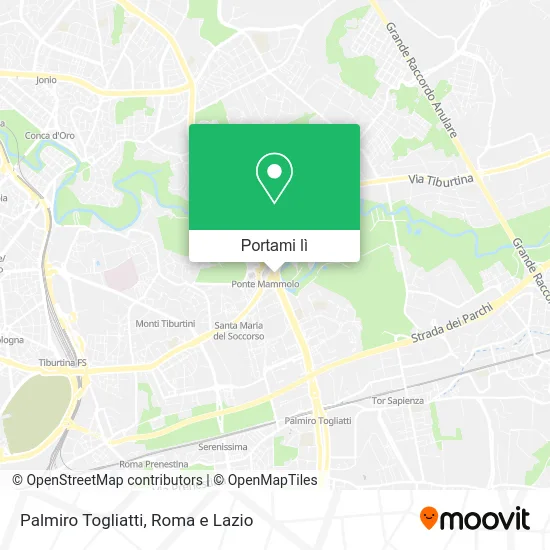 Mappa Palmiro Togliatti