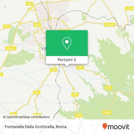 Mappa Fontanella Della Grotticella