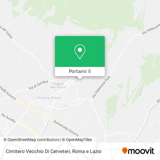 Mappa Cimitero Vecchio Di Cerveteri