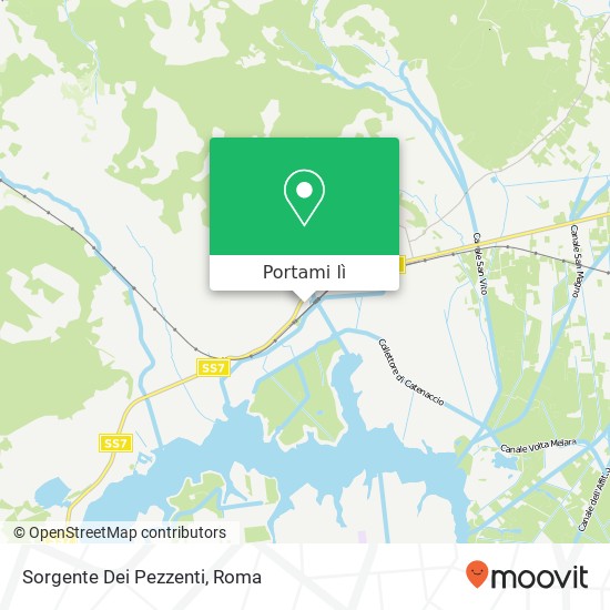 Mappa Sorgente Dei Pezzenti