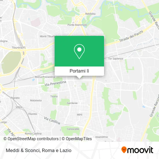 Mappa Meddi & Sconci