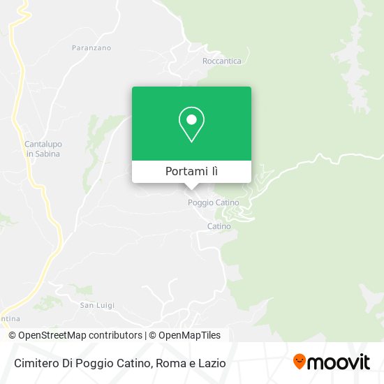 Mappa Cimitero Di Poggio Catino