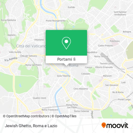 Mappa Jewish Ghetto
