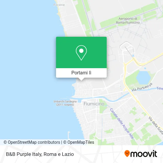 Mappa B&B Purple Italy