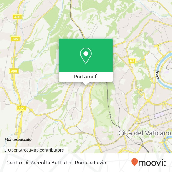 Mappa Centro Di Raccolta Battistini