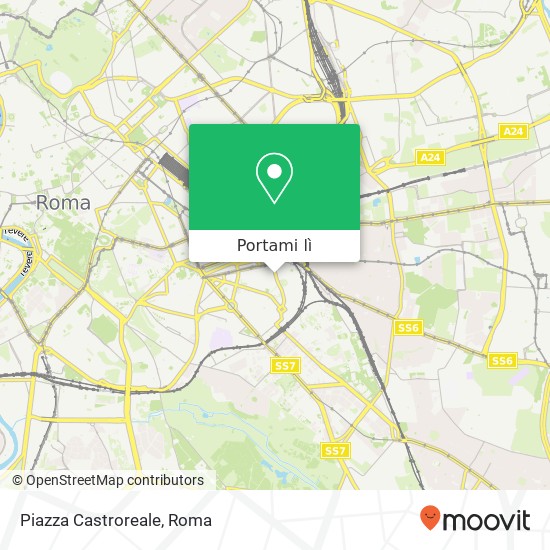 Mappa Piazza Castroreale