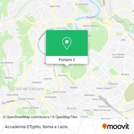 Mappa Accademia D'Egitto