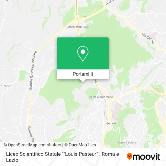 Mappa Liceo Scientifico Statale ""Louis Pasteur""