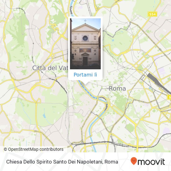 Mappa Chiesa Dello Spirito Santo Dei Napoletani