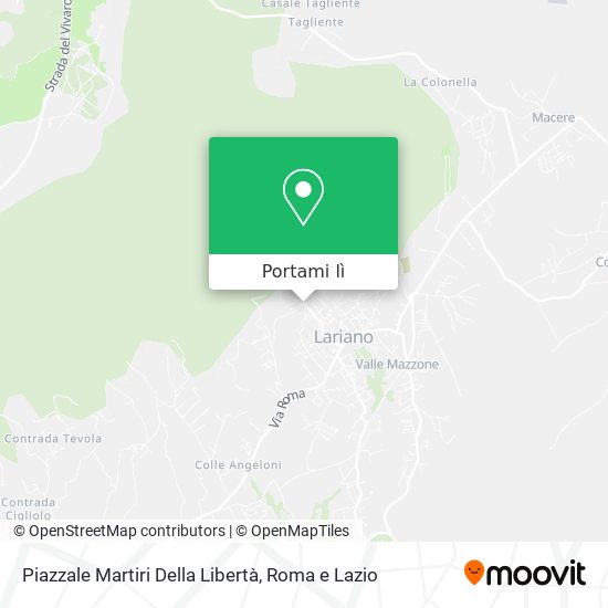 Mappa Piazzale Martiri Della Libertà