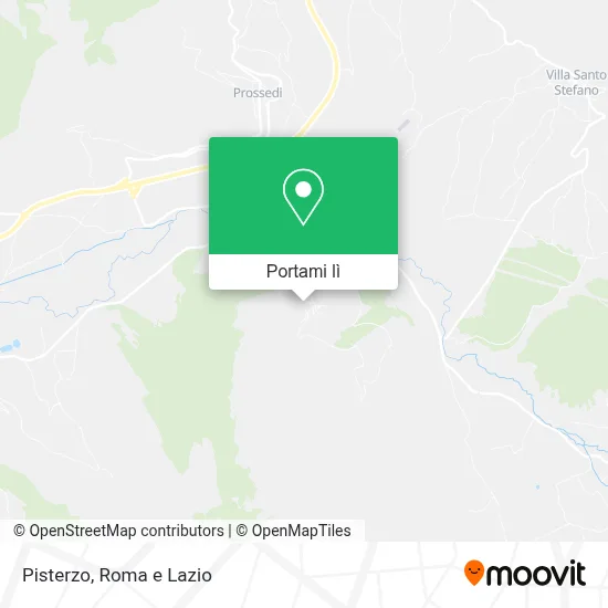 Mappa Pisterzo