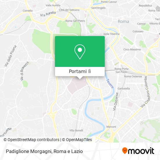 Mappa Padiglione Morgagni