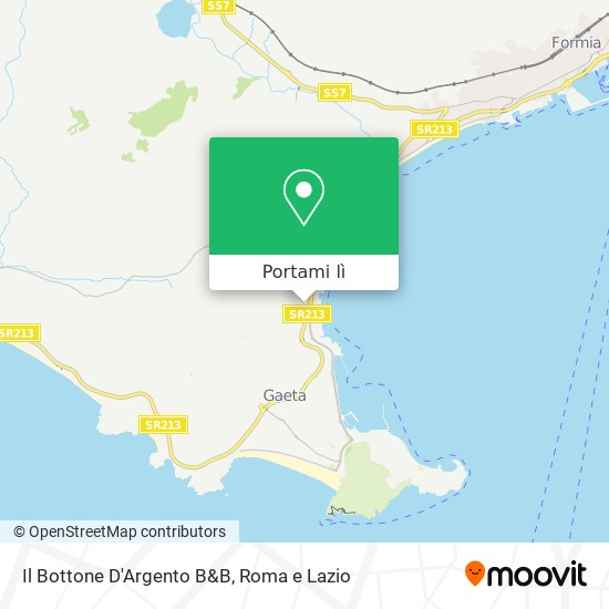 Mappa Il Bottone D'Argento B&B