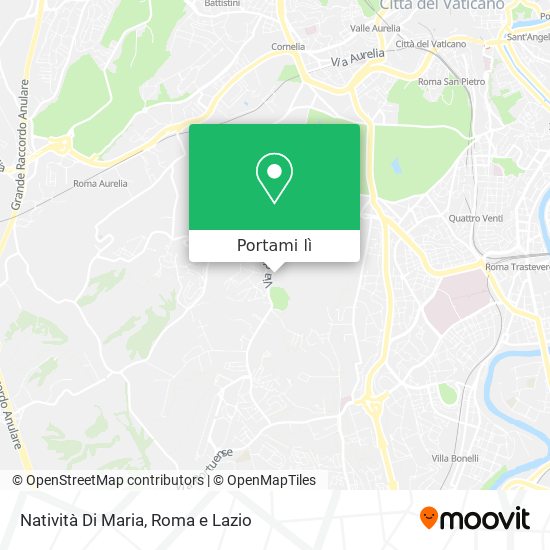 Mappa Natività Di Maria