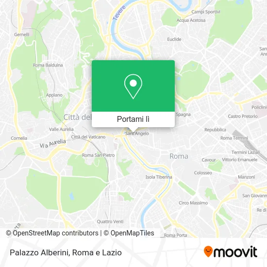 Mappa Palazzo Alberini