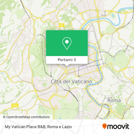 Mappa My Vatican Place B&B