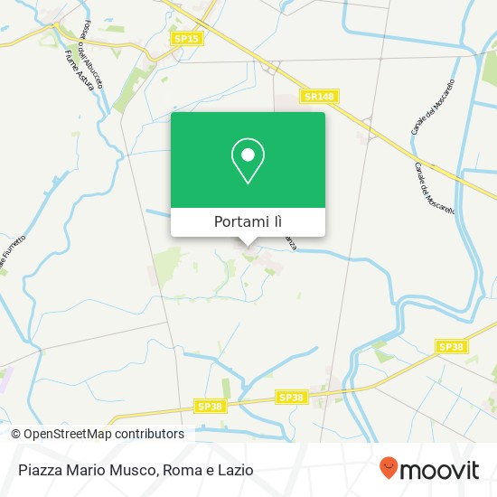 Mappa Piazza Mario Musco