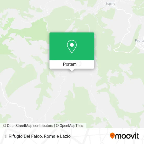 Mappa Il Rifugio Del Falco