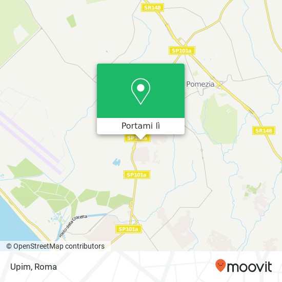 Mappa Upim