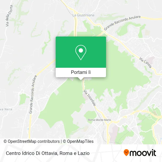 Mappa Centro Idrico Di Ottavia