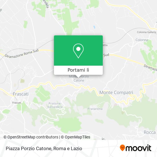 Mappa Piazza Porzio Catone