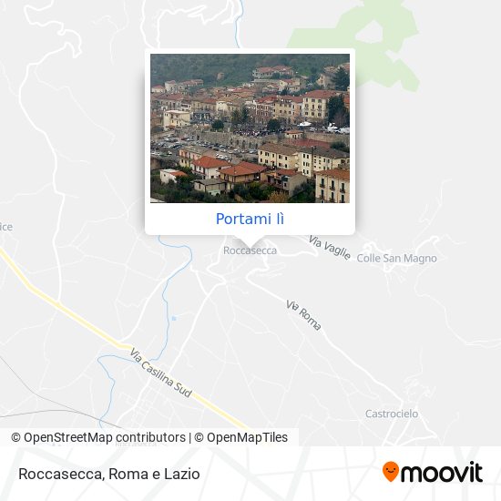 Mappa Roccasecca