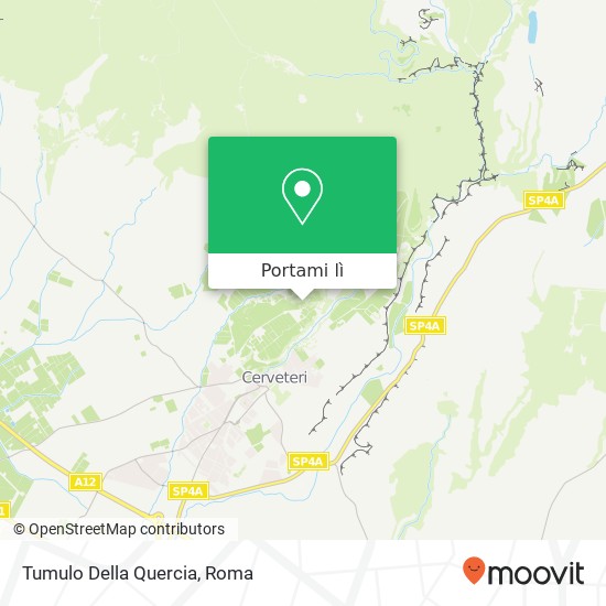 Mappa Tumulo Della Quercia