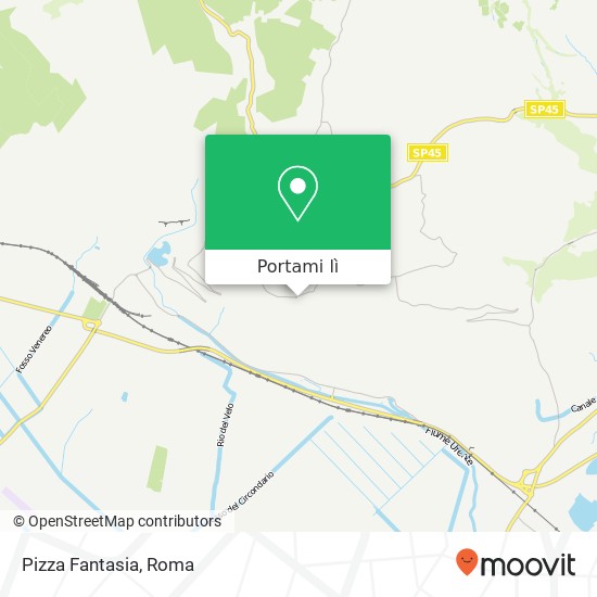 Mappa Pizza Fantasia