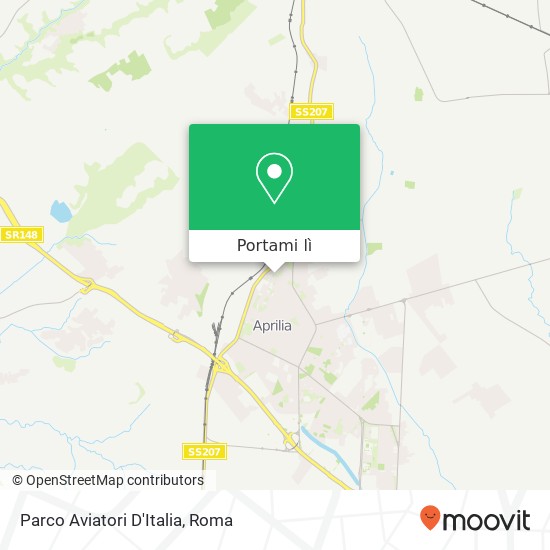 Mappa Parco Aviatori D'Italia