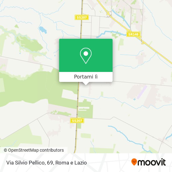 Mappa Via Silvio Pellico, 69