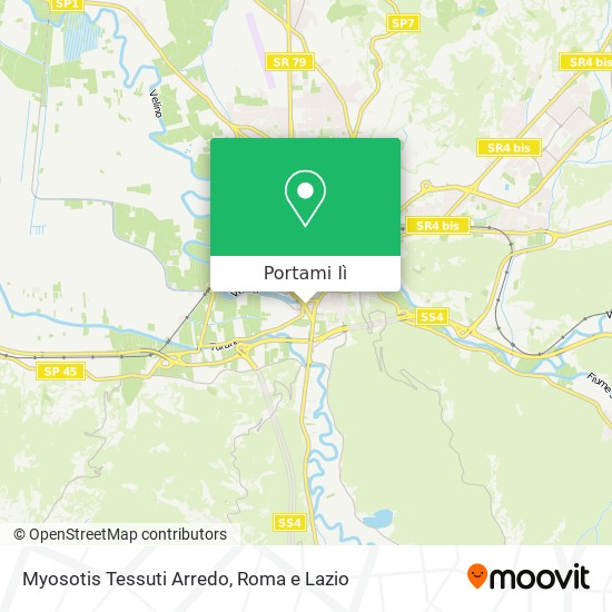 Mappa Myosotis Tessuti Arredo