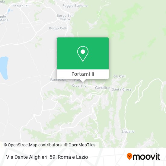 Mappa Via Dante Alighieri, 59