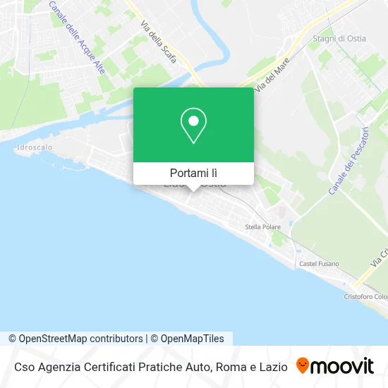 Mappa Cso Agenzia Certificati Pratiche Auto