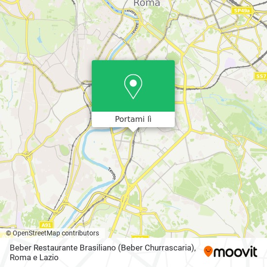 Mappa Beber Restaurante Brasiliano (Beber Churrascaria)