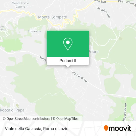 Mappa Viale della Galassia