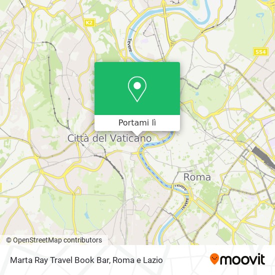 Mappa Marta Ray Travel Book Bar