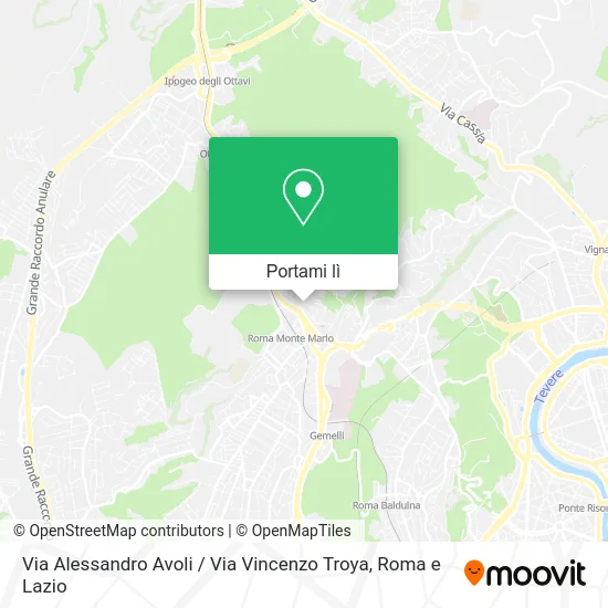 Mappa Via Alessandro Avoli / Via Vincenzo Troya
