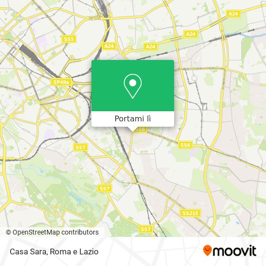 Mappa Casa Sara