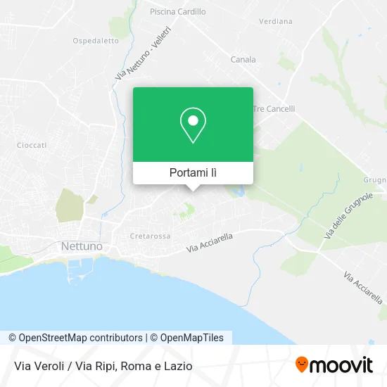 Mappa Via Veroli / Via Ripi