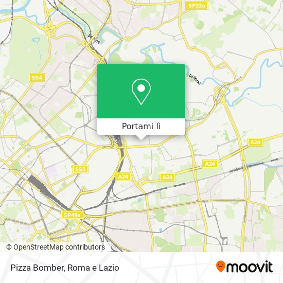 Mappa Pizza Bomber