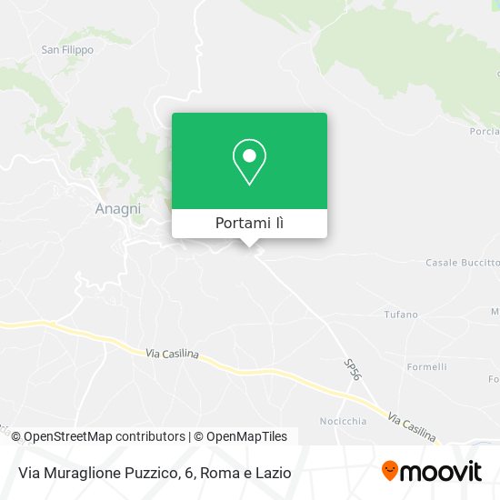 Mappa Via Muraglione Puzzico, 6
