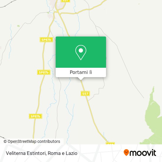 Mappa Veliterna Estintori