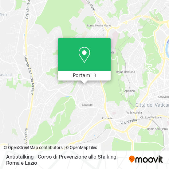 Mappa Antistalking - Corso di Prevenzione allo Stalking