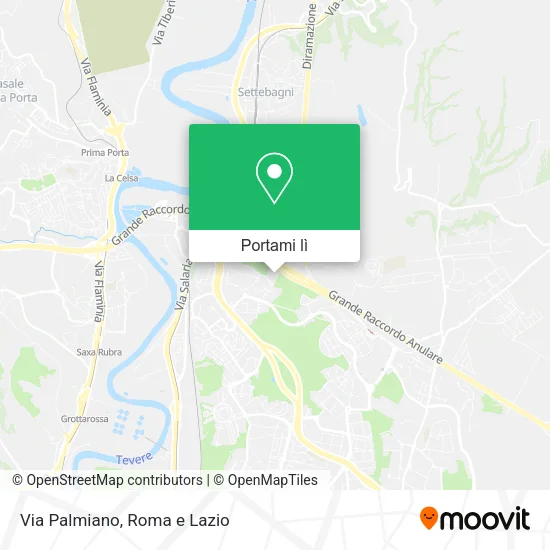 Mappa Via Palmiano