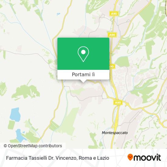 Mappa Farmacia Tassielli Dr. Vincenzo