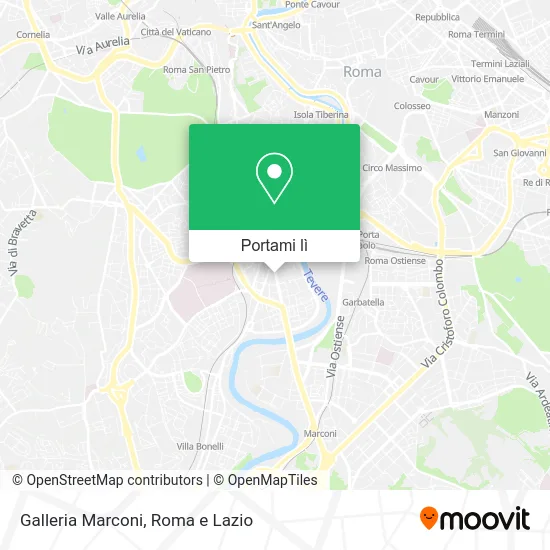 Mappa Galleria Marconi