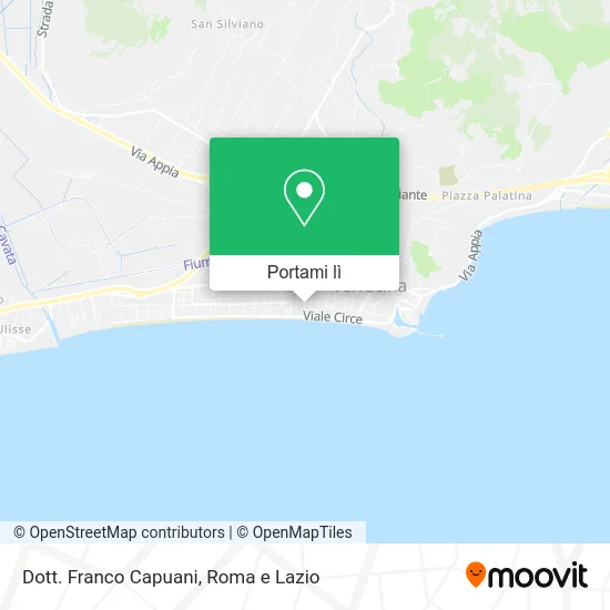 Mappa Dott. Franco Capuani