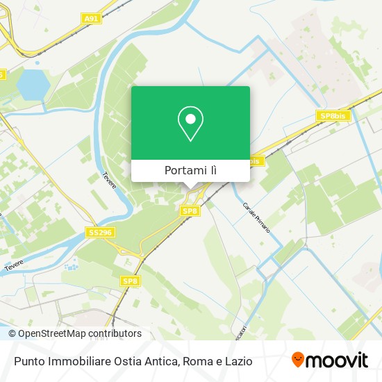 Mappa Punto Immobiliare Ostia Antica